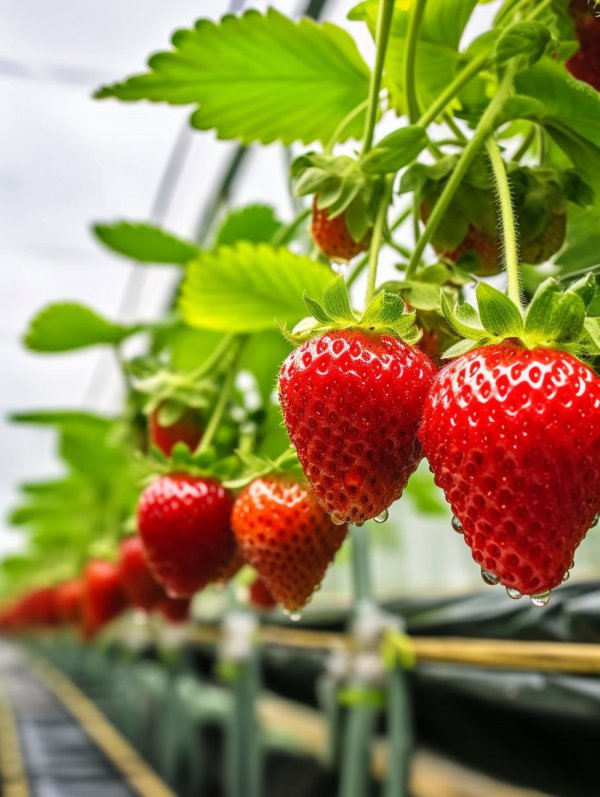 Sera Çeşitleri Çilek Serası